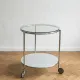 Round dessert table / side table or bedside table — design Ehlen Johansson