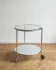 Round dessert table / side table or bedside table — design Ehlen Johansson