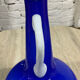 Vase vintage en pâte de verre bicolore