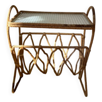 Riviera rope side table