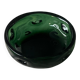 Bol vintage en verre de Murano, vert émeraude, Vetrerie Empoli fabriqué en Italie