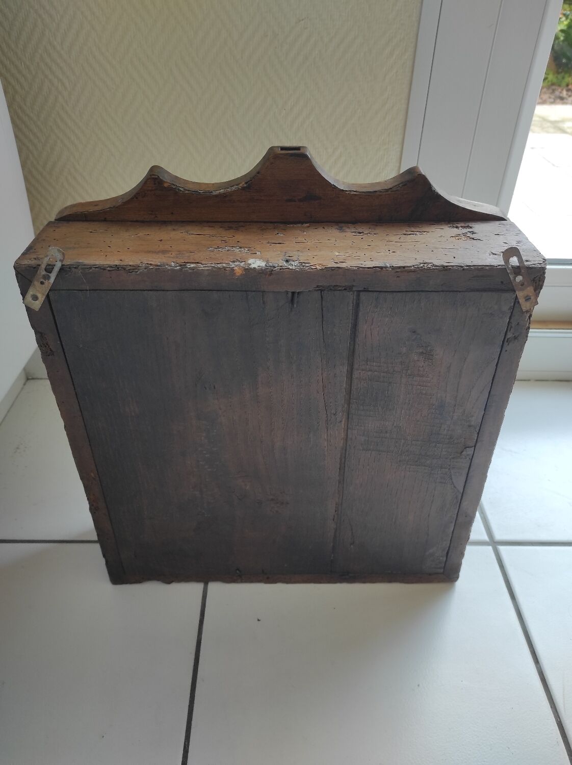 Old cherry display case