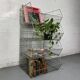 Modular industrial wire shelves