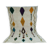 Handmade wool Berber rug 300 X 190 CM