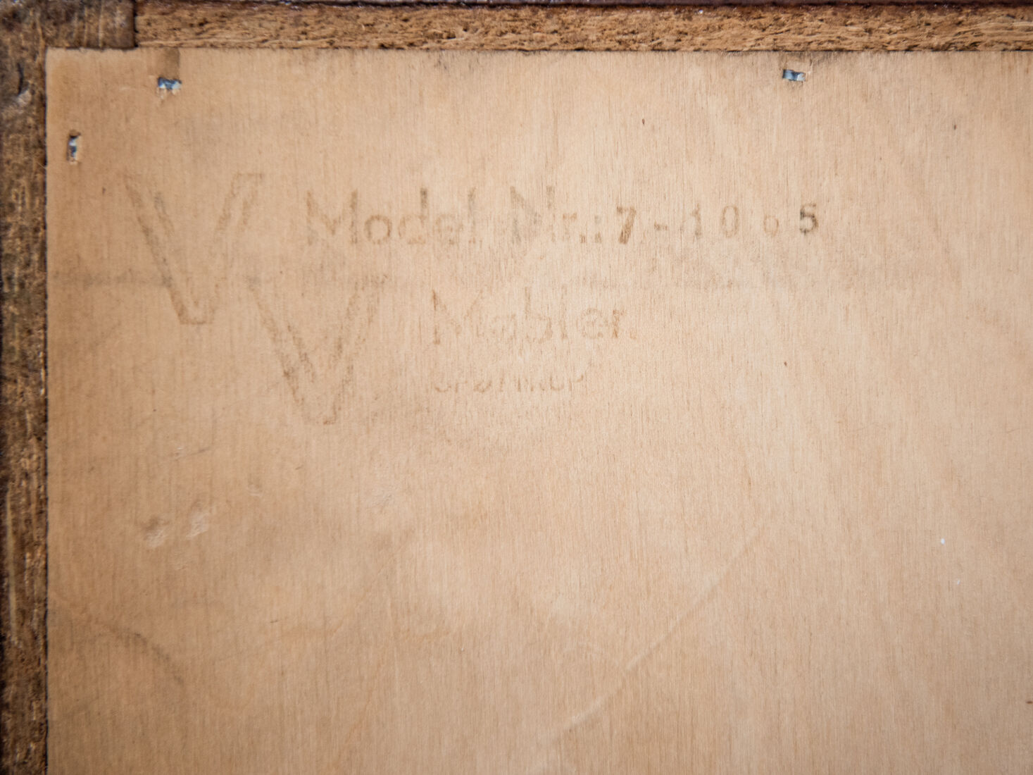 Commode 6 tiroirs en palissandre par VV Møbler