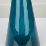 Vase scandinave verre bleu Kaj Franck Iittala