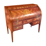 Napoleon III inlaid cylinder desk