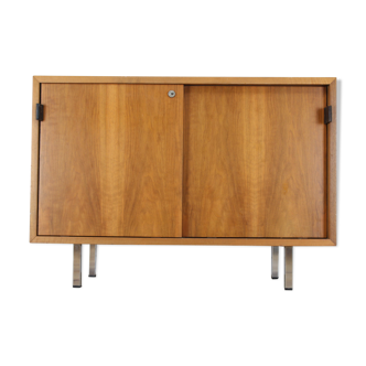 Sideboard Florence Knoll with sliding doors, mid century