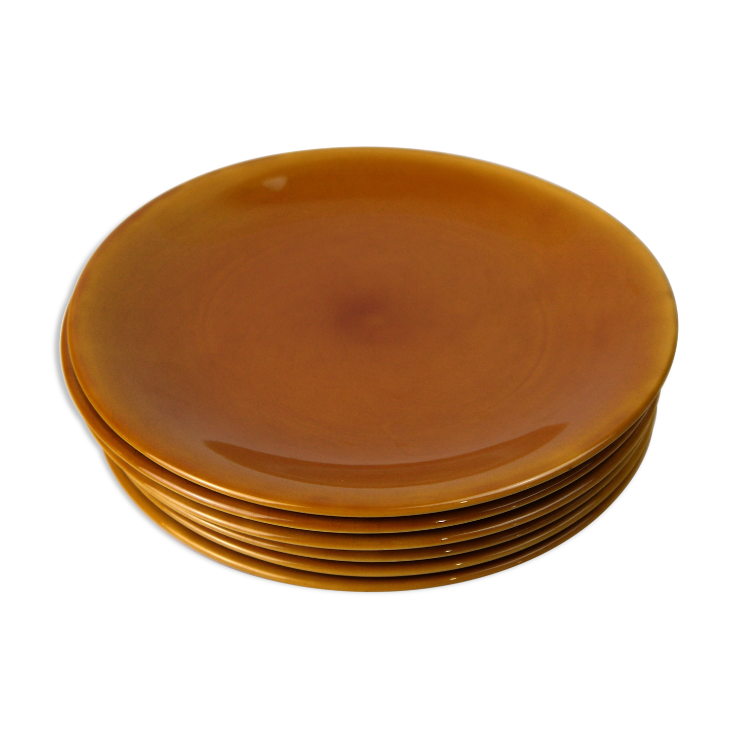 Six flat plates Longchamp