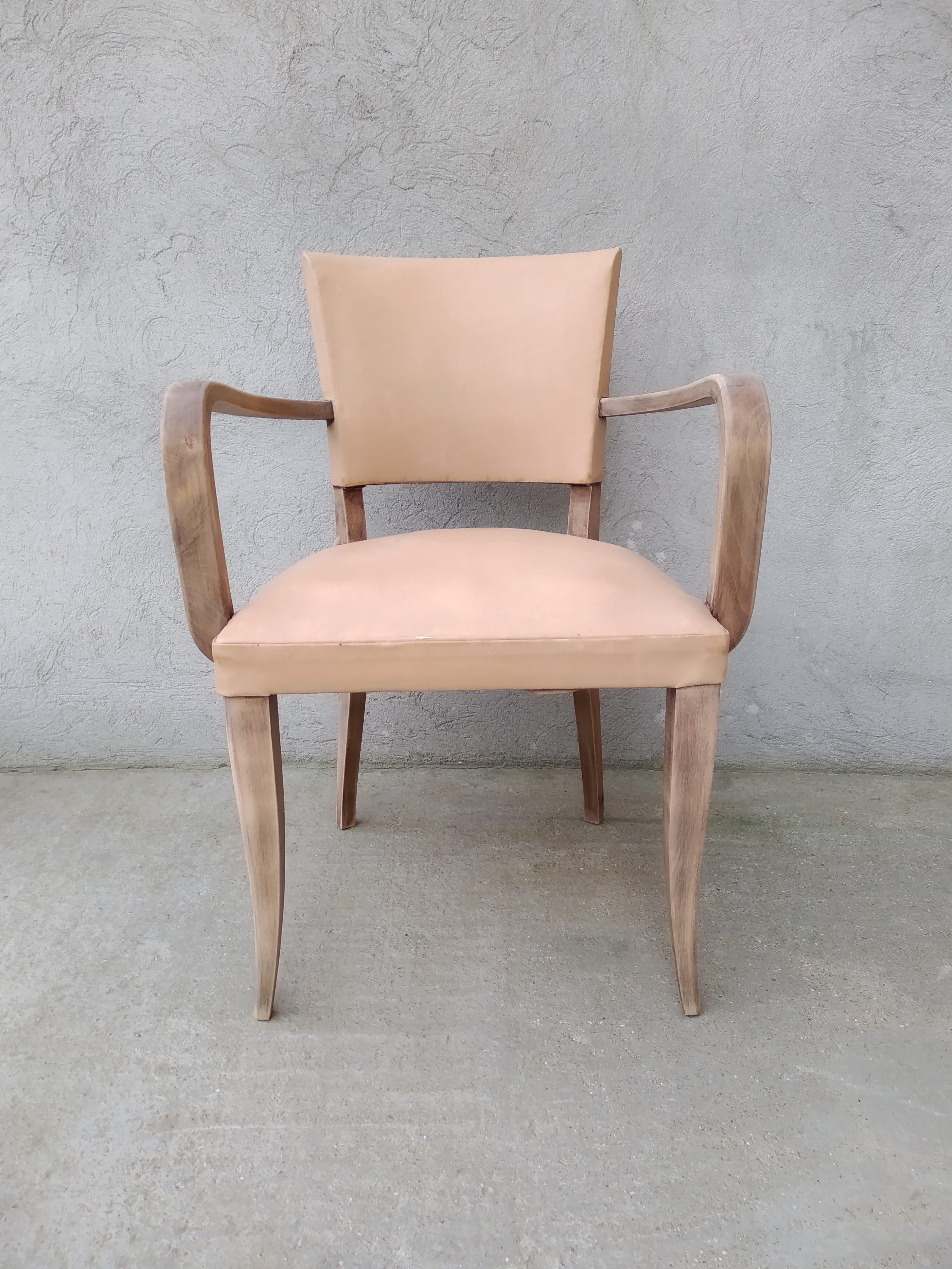 Art Deco bridge armchair