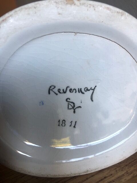Ceramic candle holder Revernay 1950