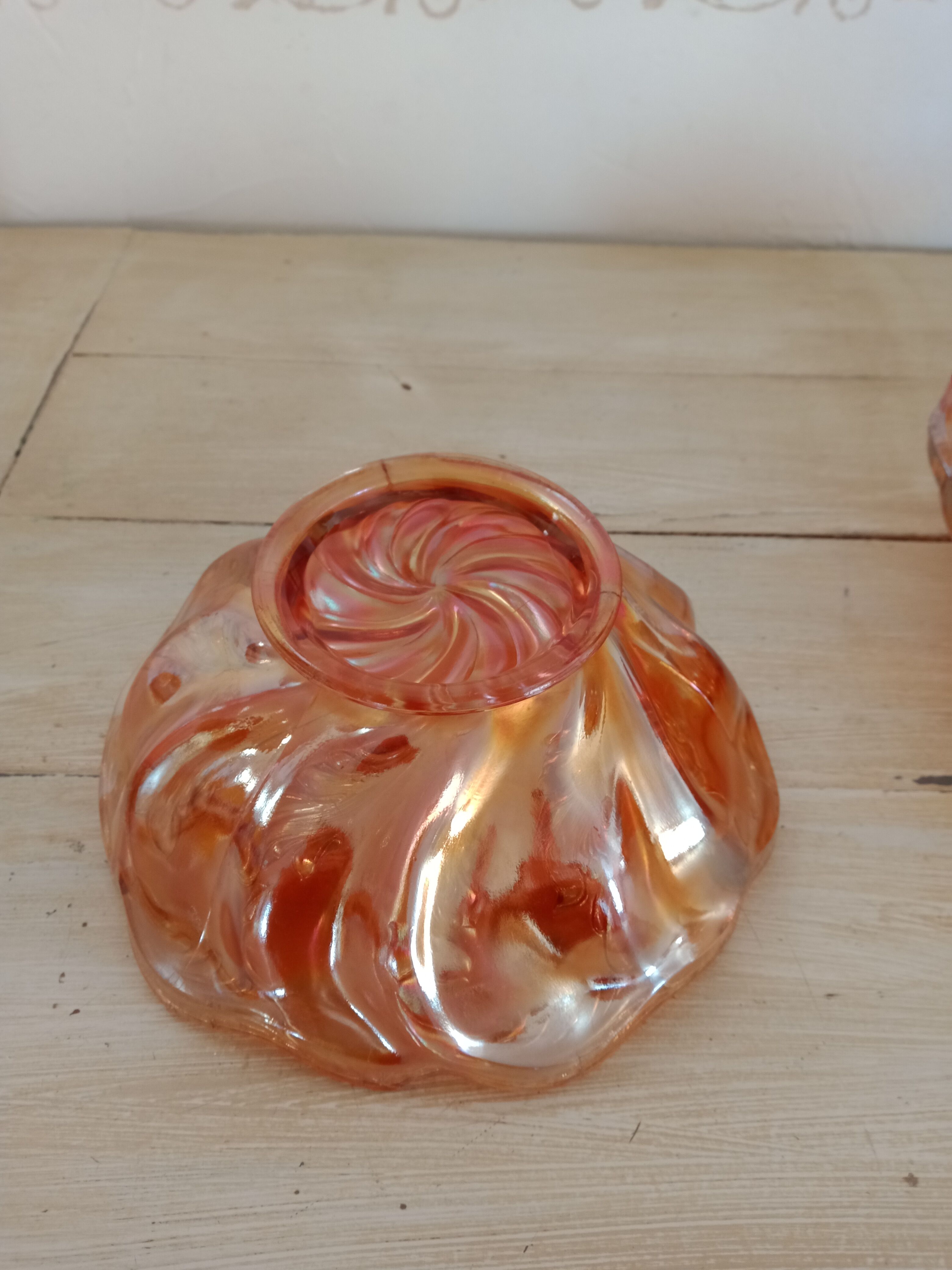 Carnival glass bowls