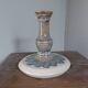 Rhodaceram flamed cloud sandstone candle holder