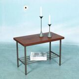 Vintage teak side table for TV/audio, 1960s in teak.