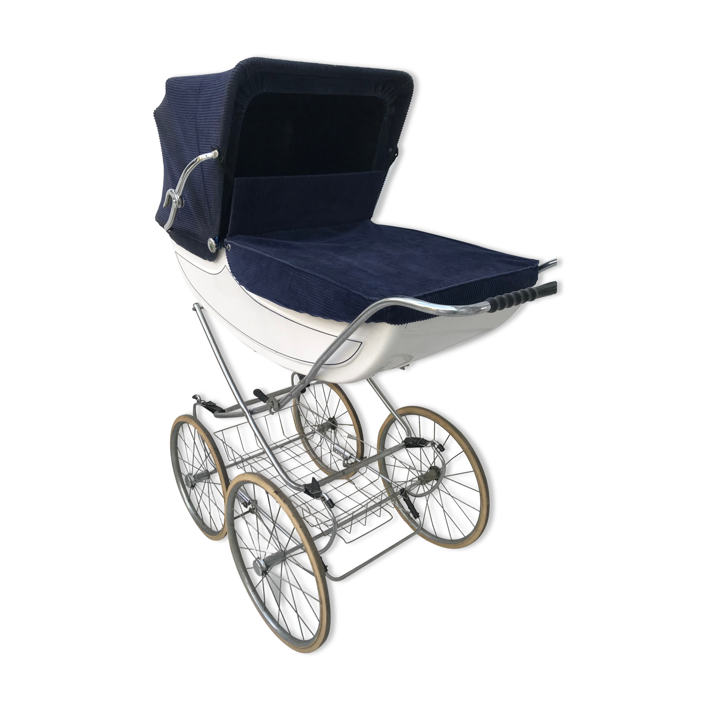 Landau Vintage De Marque Aubert Style Anglais Annees 70 Selency