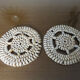 Pair of shell dishes underside 70s