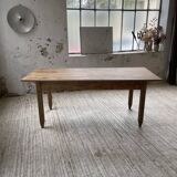1950s oak butcher's farm table