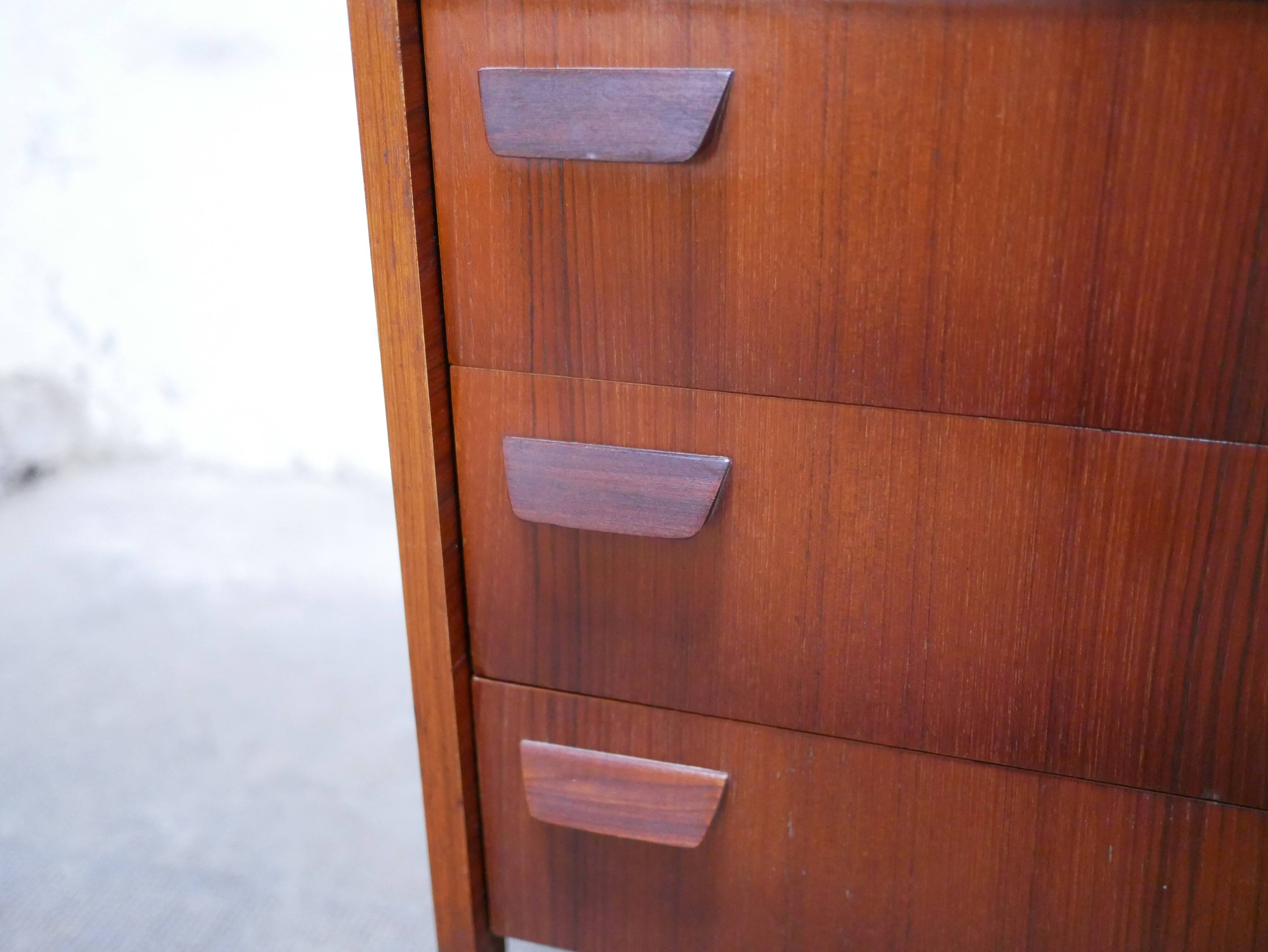 Vintage Scandinavian teak desk