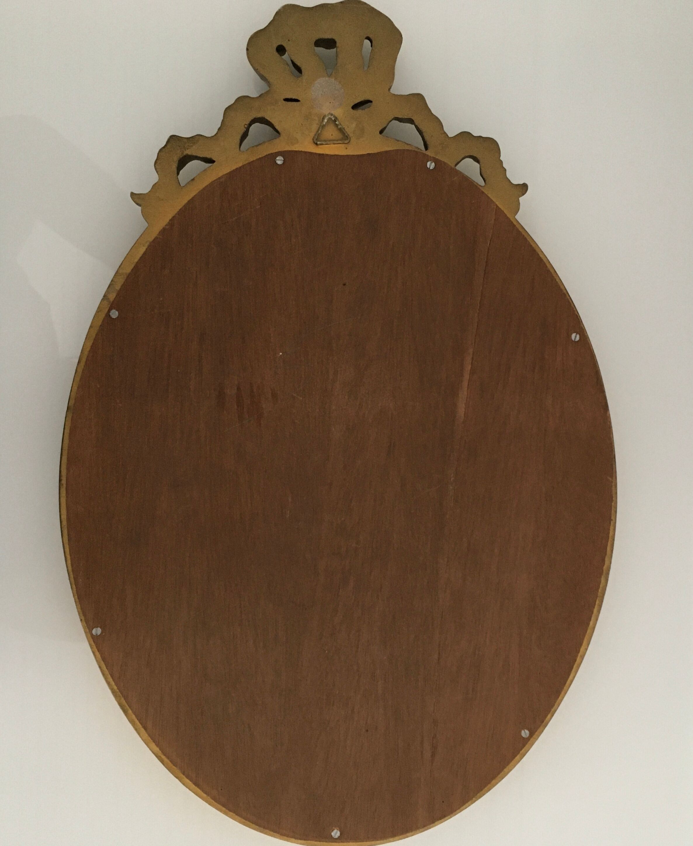Oval knot mirror 55x35cm