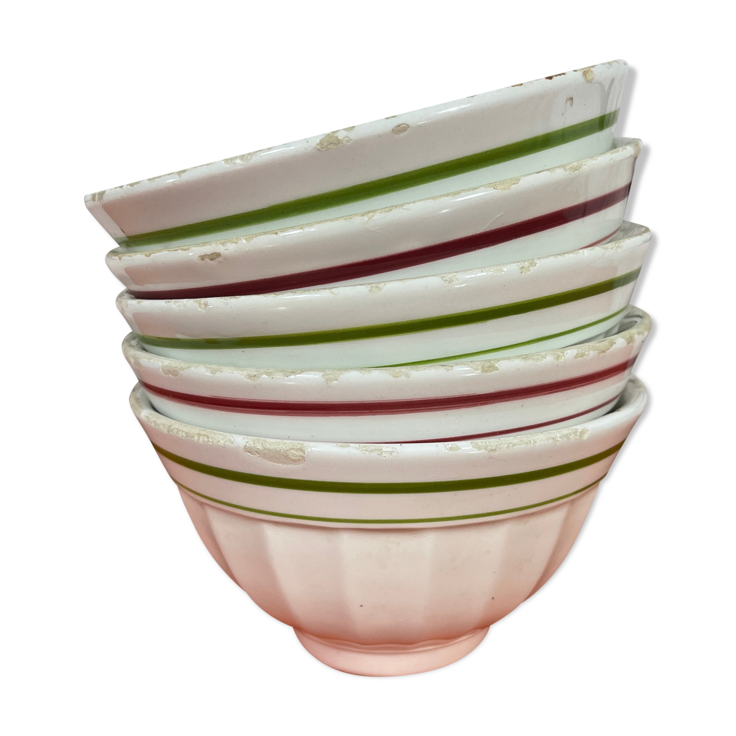 Set of 5 vintage bowls