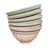 Set of 5 vintage bowls