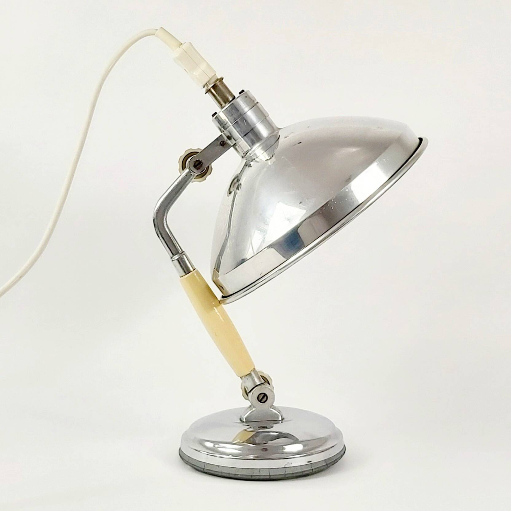Mid Century Industrial Table Lamp By Kurt Rosenthal, Germany, 1950s