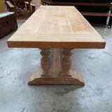 Oak farmhouse table