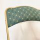 Chaise pliante vintage upcyclée - flowers