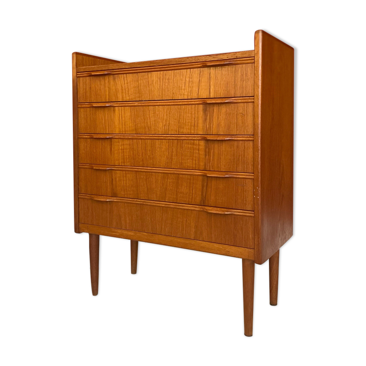 Danish Teak Chest of Drawers by Erling Torvits