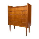 Danish Teak Chest of Drawers by Erling Torvits