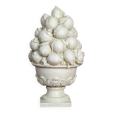 Plaster "lemon" bowl