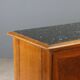 Vintage buffet in walnut veneer and burl, 1950s design.