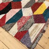 Moroccan Berber carpet Kilim Boucherouite 171x96cm