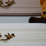 Dresser to the pastel colors and soft