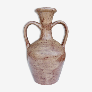 Vase XL en grès à anses