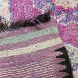 Old moroccan carpet 182 x 392 cm