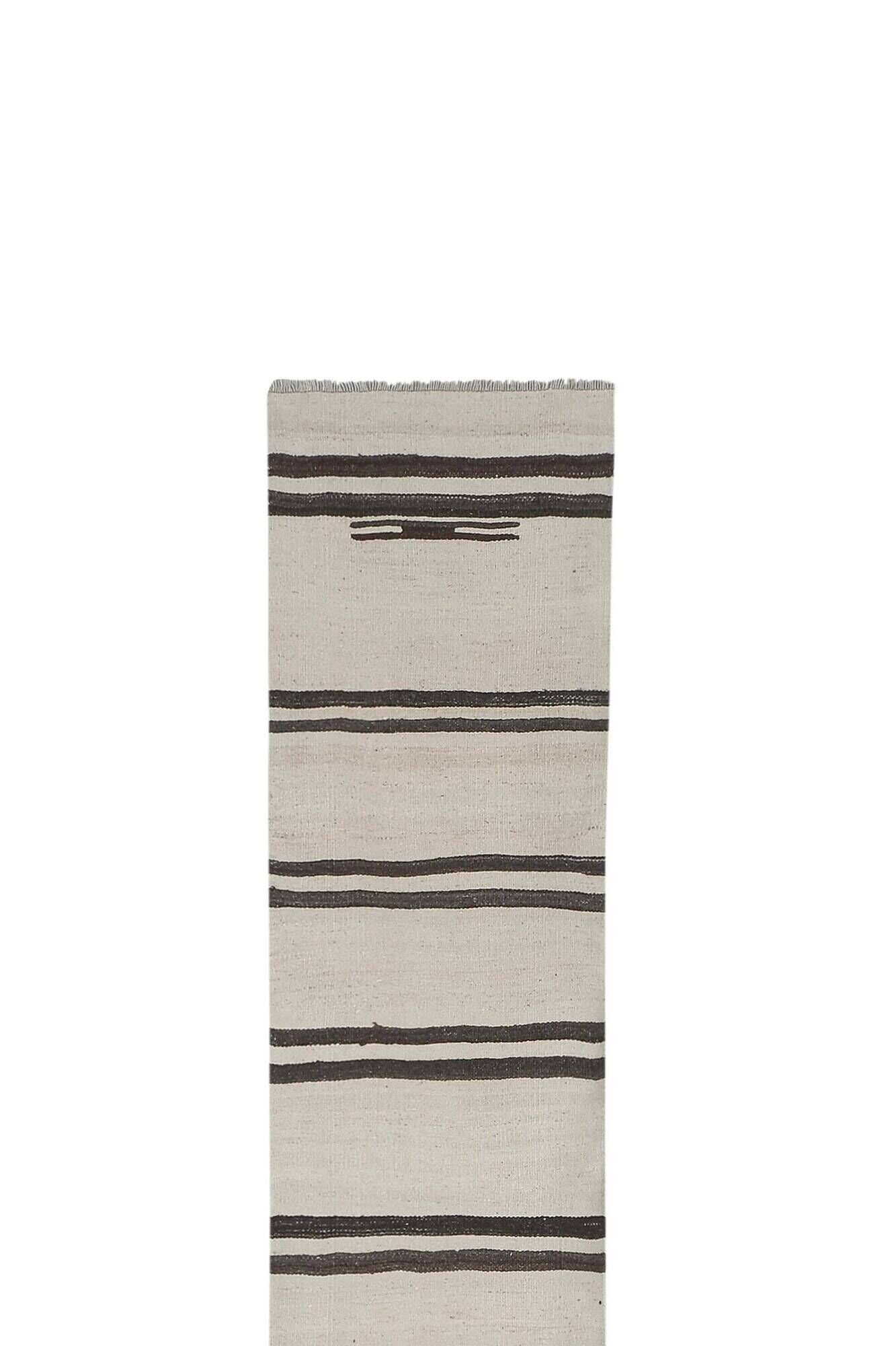 Vintage Turkish hallway rug 57x474 cm