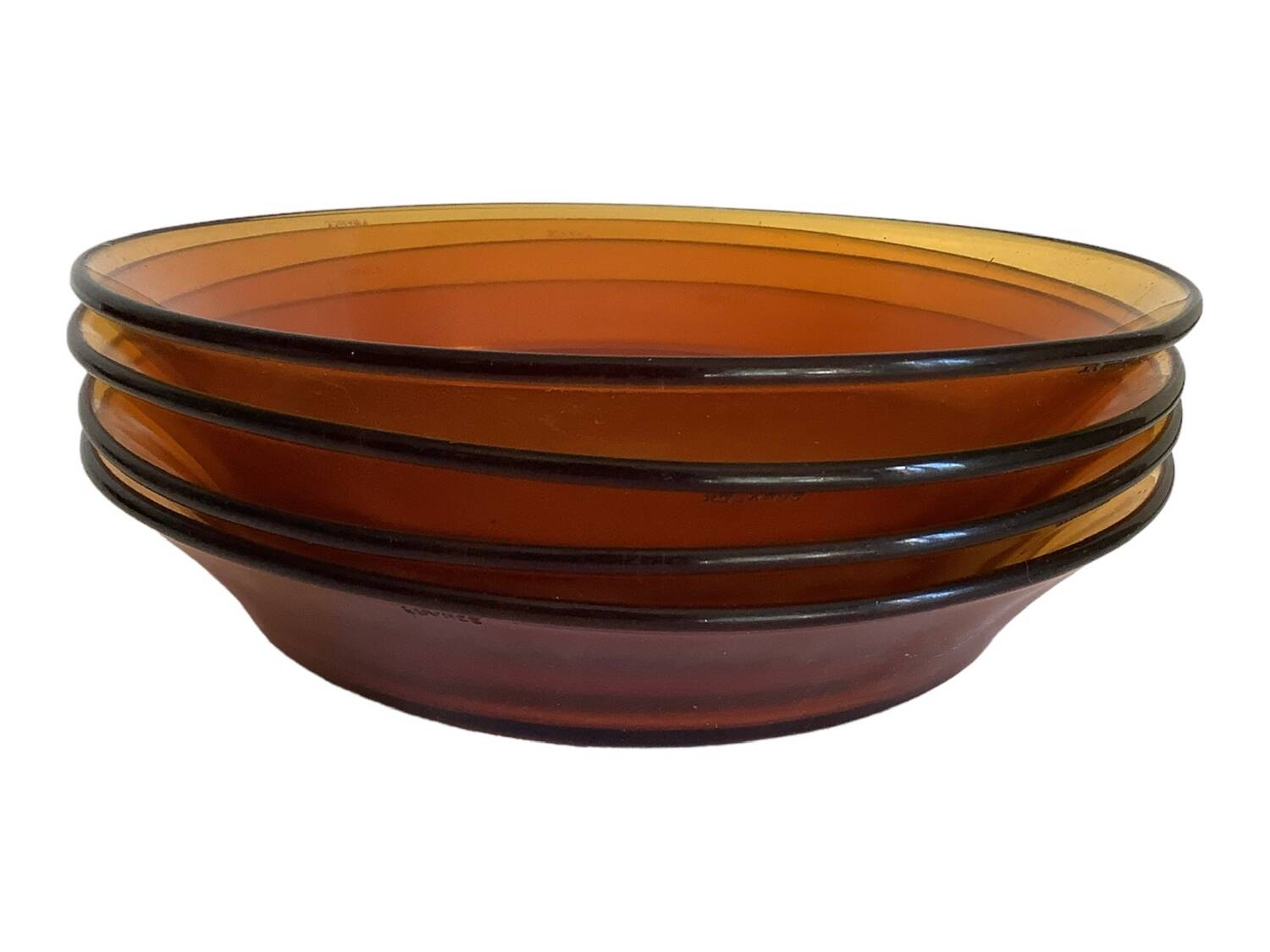 4 assiettes + 4 ramequins duralex