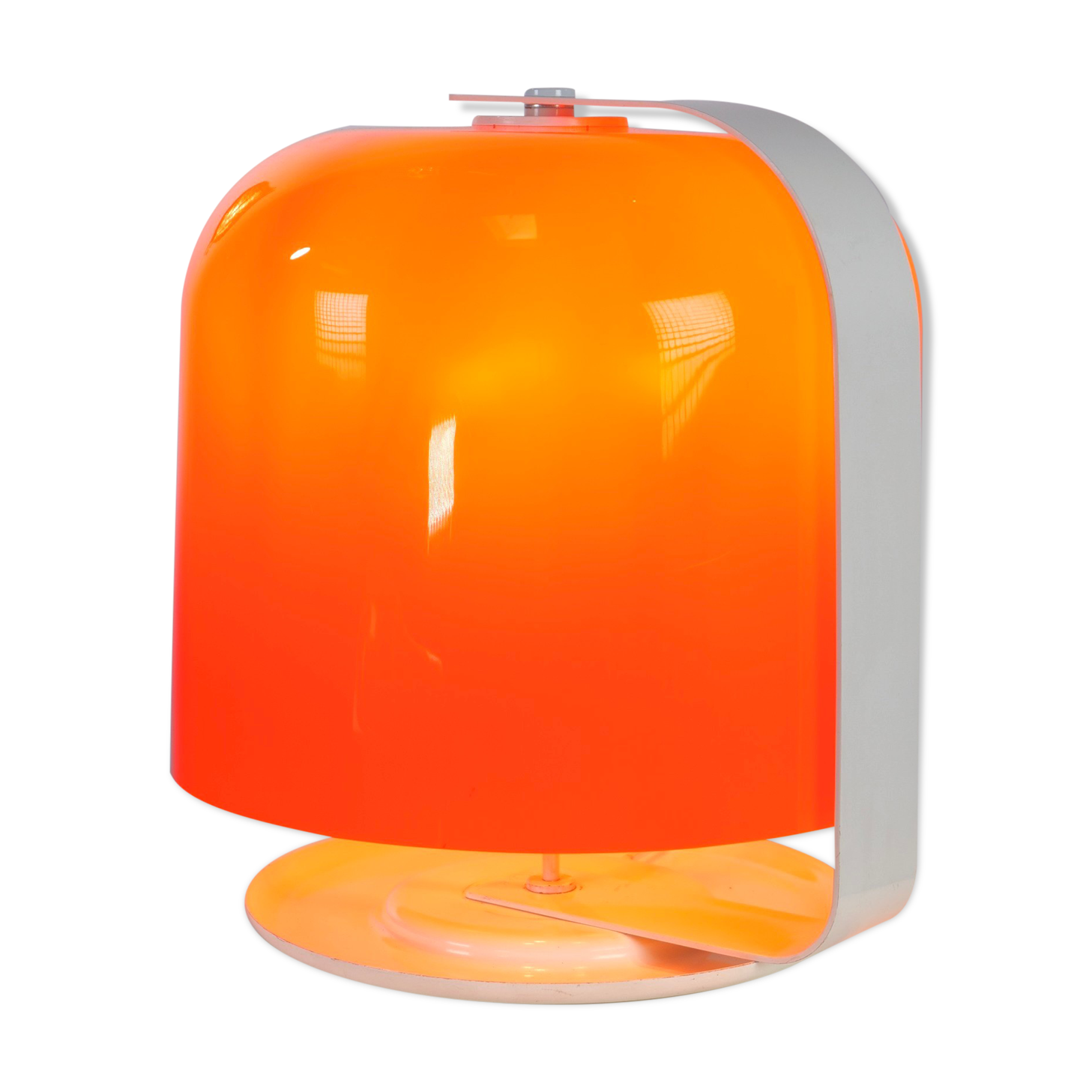 1st edition alvise lamp by Luigi Massoni for Harvey Guzzini