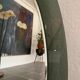 Vintage mirror 60s Italian design by Veca