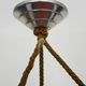Art Deco suspension by Frères Muller Lunéville, made of glass paste.