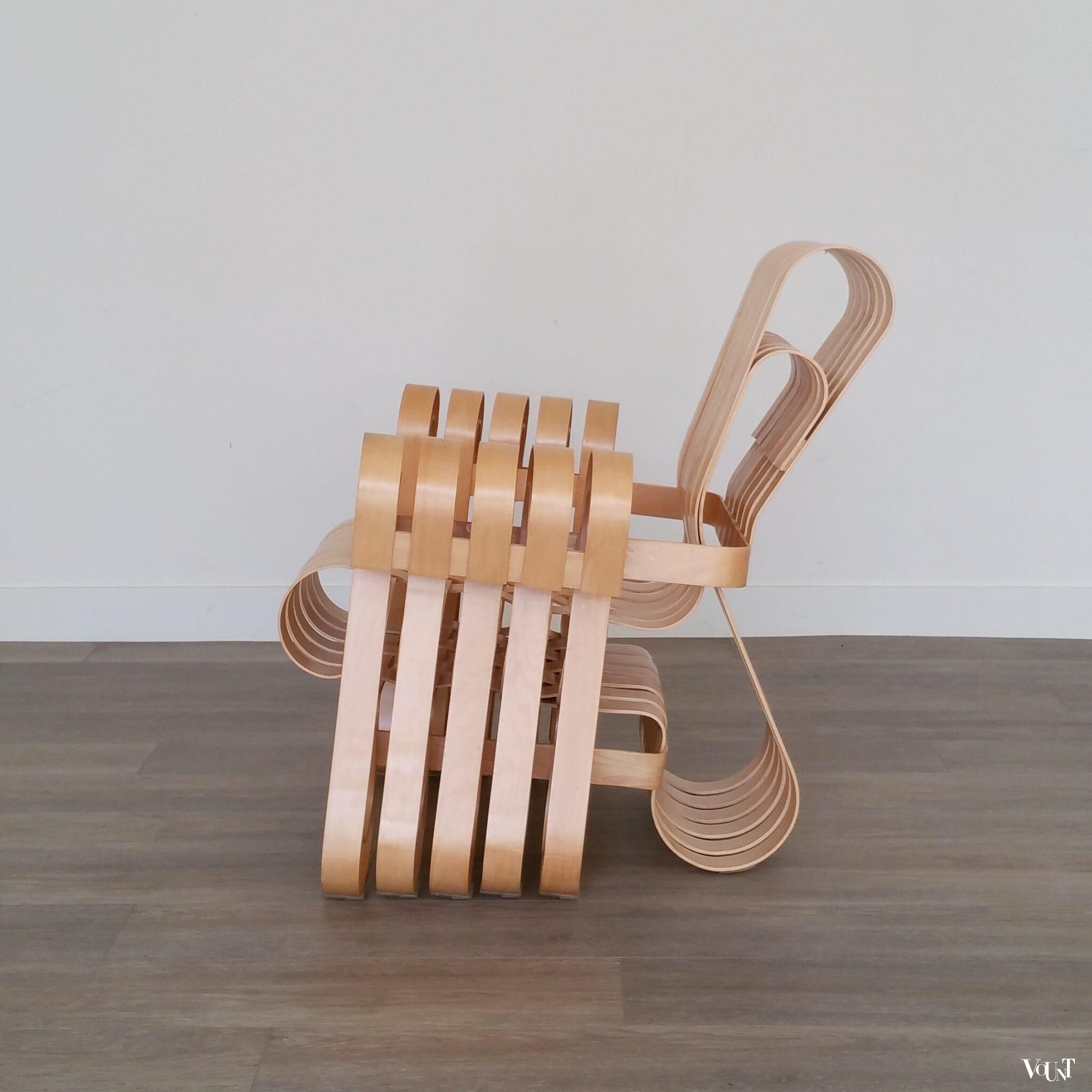 Power Play Club Chair, Frank Gehry for Knoll, 2001