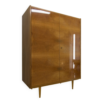 Mid-Century Wardrobe with High Gloss Finish, 1970s