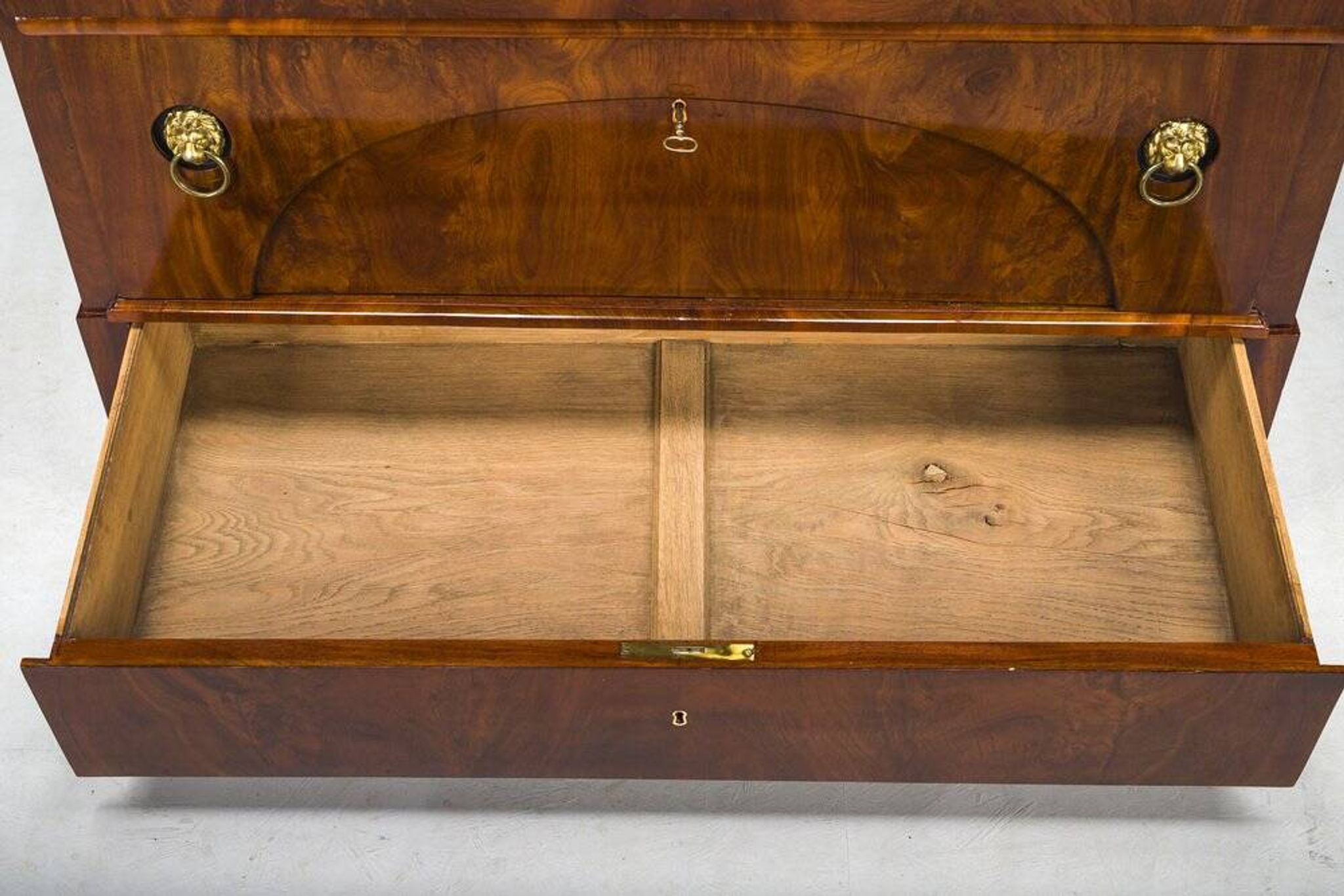 Commodes Biedermeier en acajou du début du XIXe siècle, années 1830