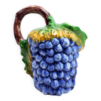 Grape-shaped slip pitcher, Italy 1960