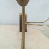 Wall light in brass