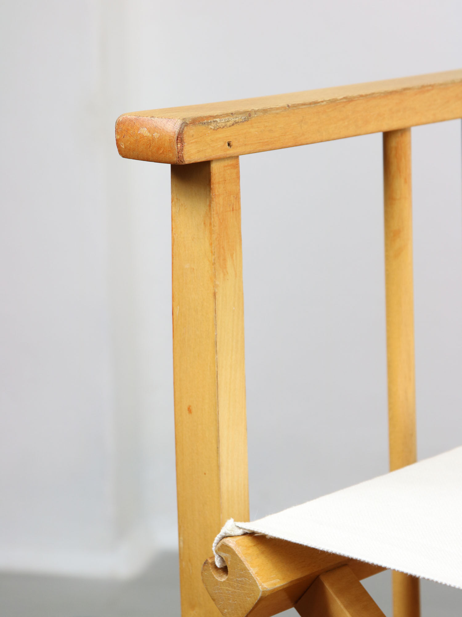 Vintage italian directors folding chair from calligaris