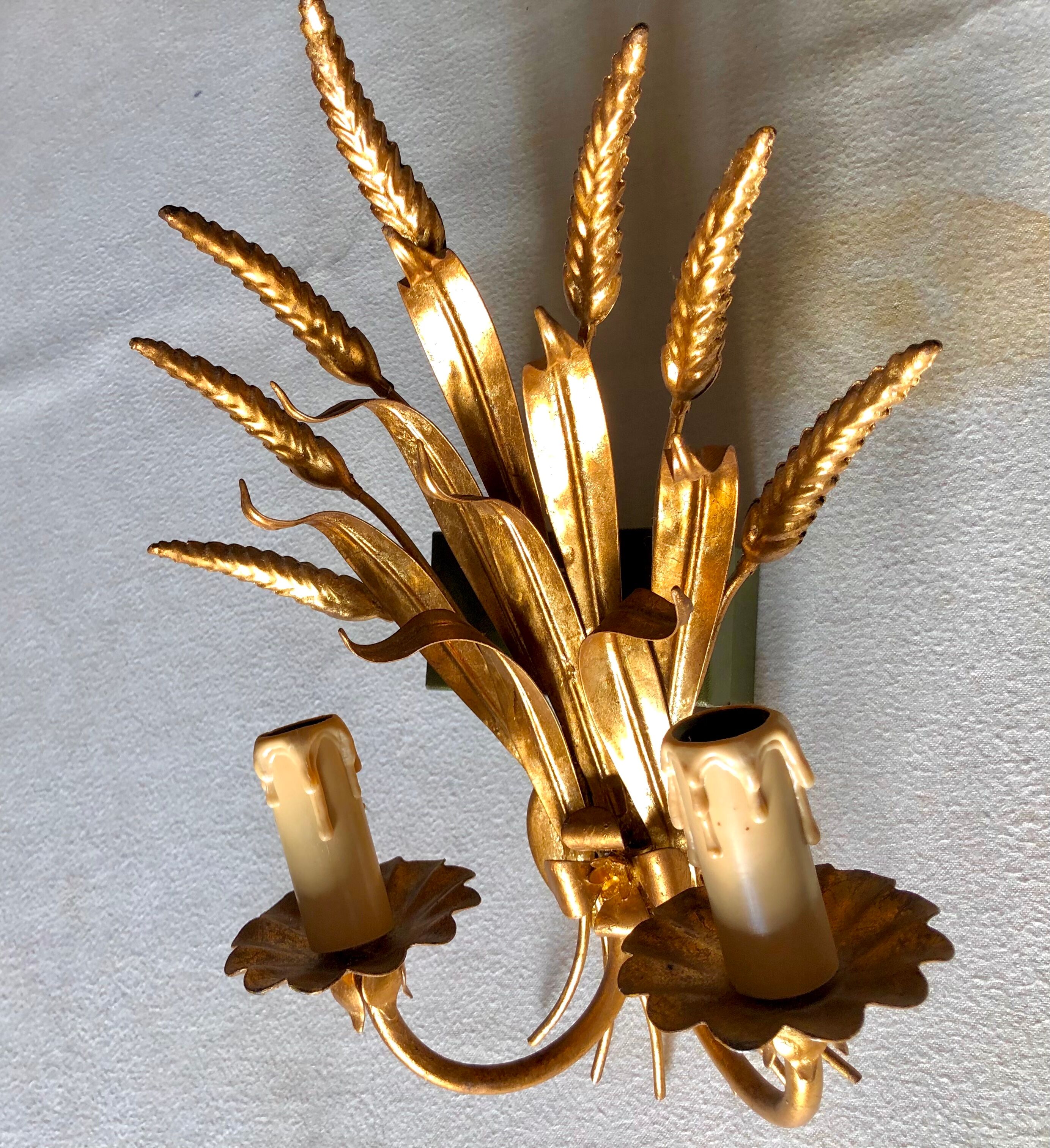Ensemble d'appliques gerbe de blé