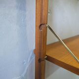 Mid-century modular teak wall unit by john texmon for blindheim mobelfabrik, norway, 1960s