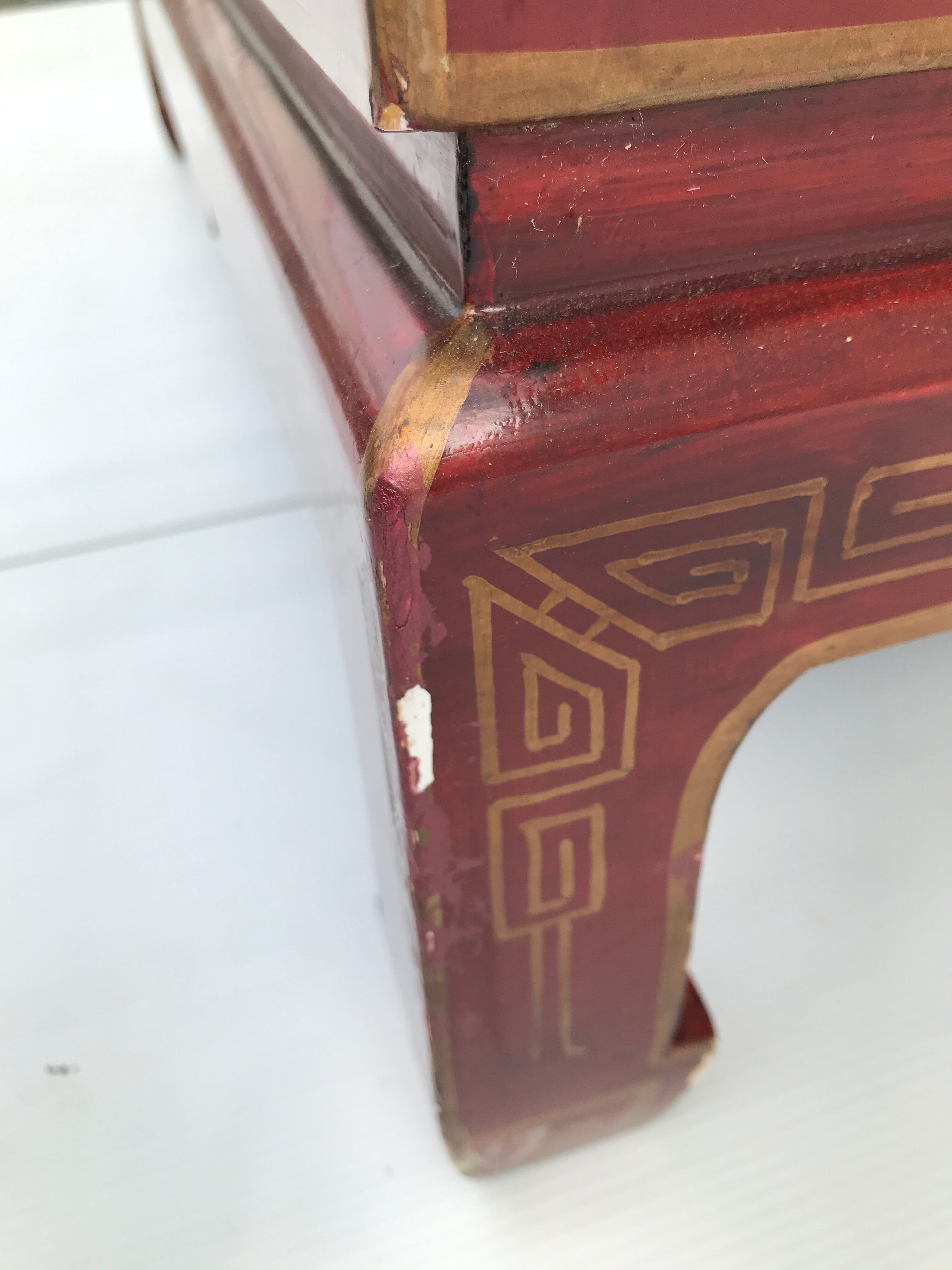 Vintage Chinese showcase